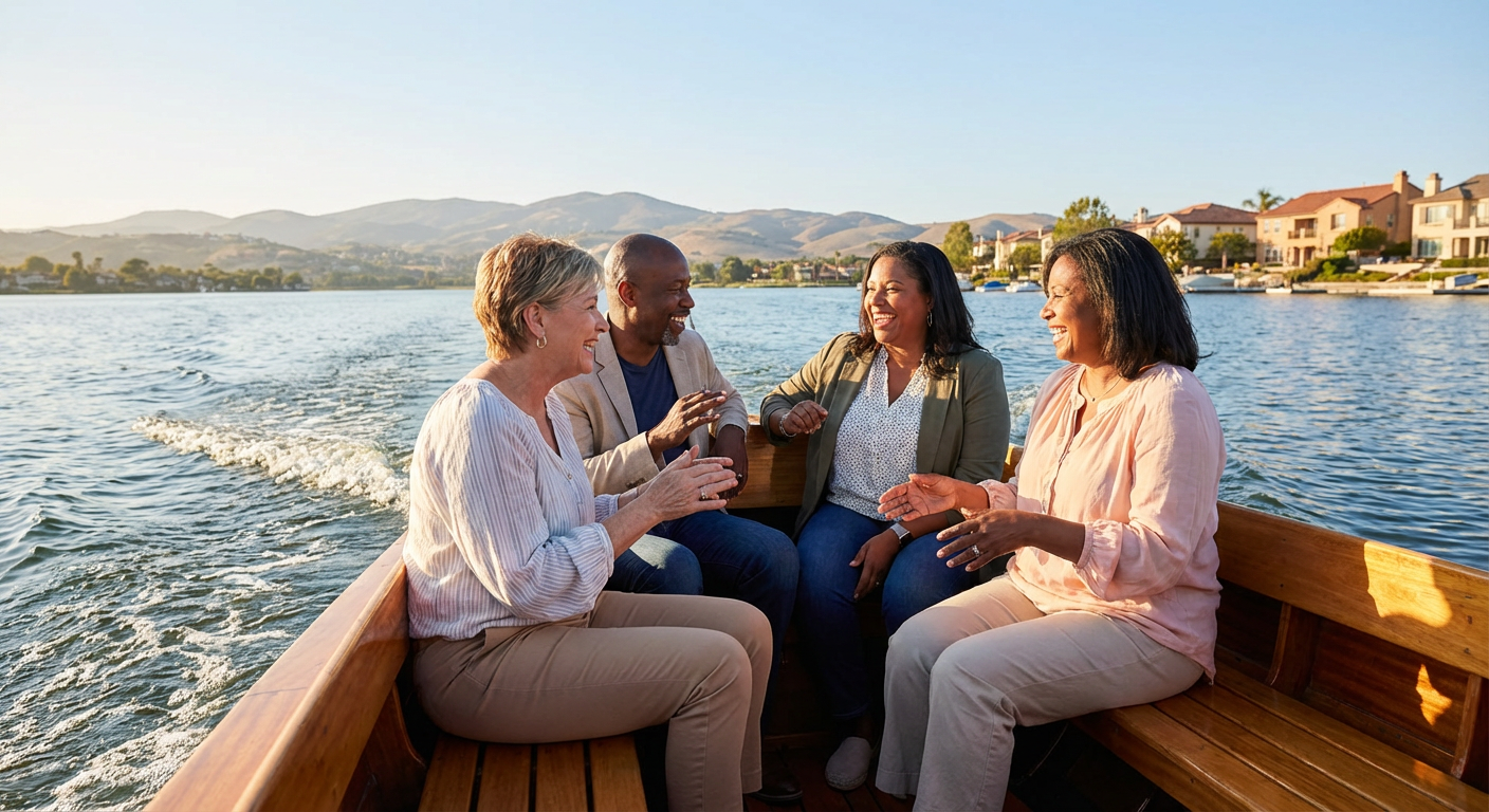 Private Gondola Cruise on Lake San Marcos