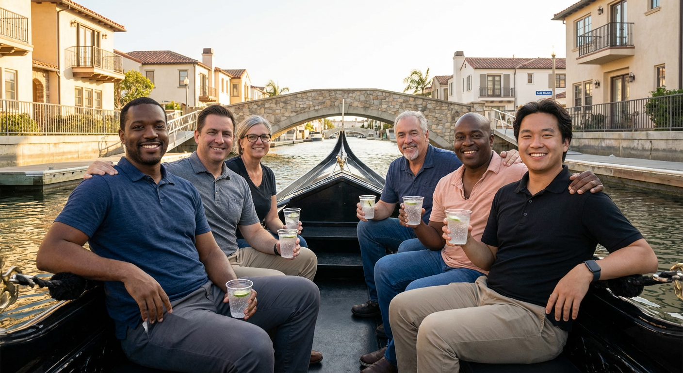 Naples Canals Private Gondola Cruise