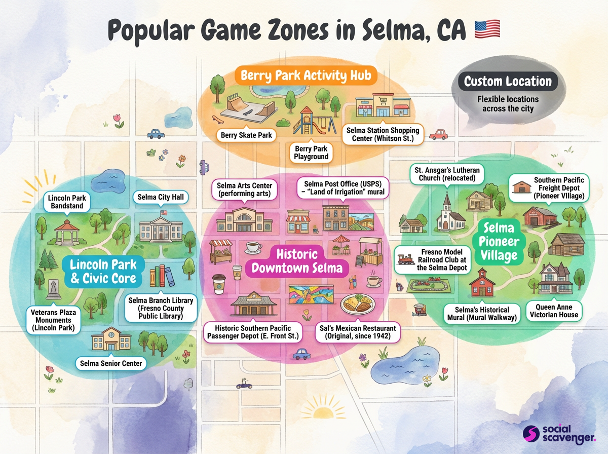 Discover Selma's Favorite Game Zones