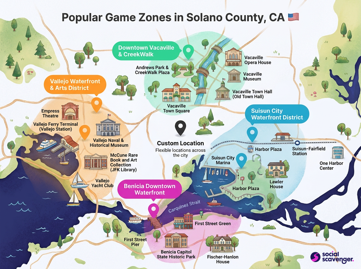 Discover Solano County's Premier Game Zones