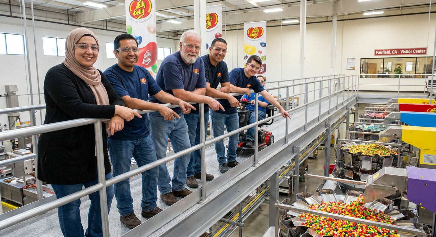 Jelly Belly Self‑Guided Factory Tour and Museum Experience