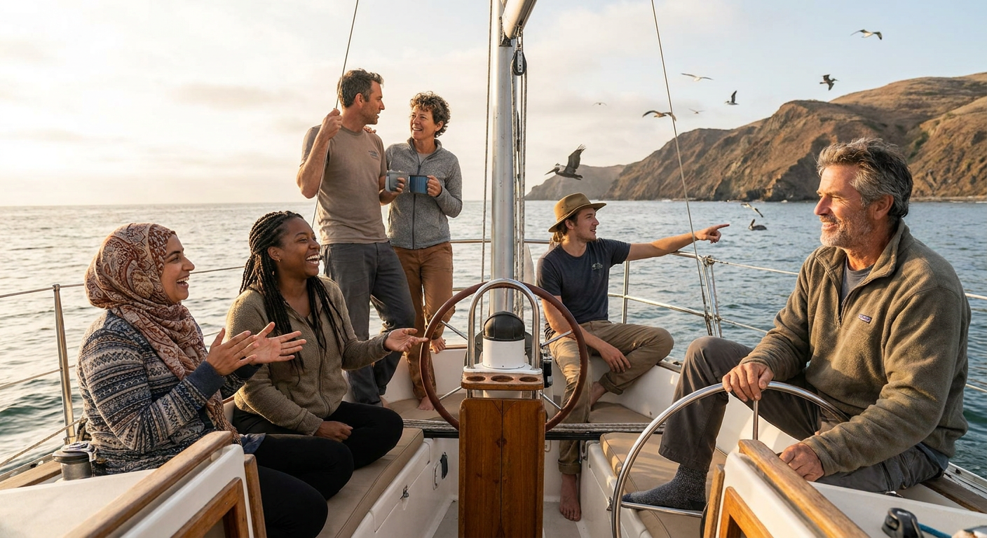 Private Three-Hour Sailing Charter on Bodega Bay