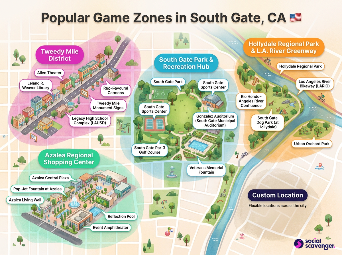 South Gate's Premier Game Zones Await You