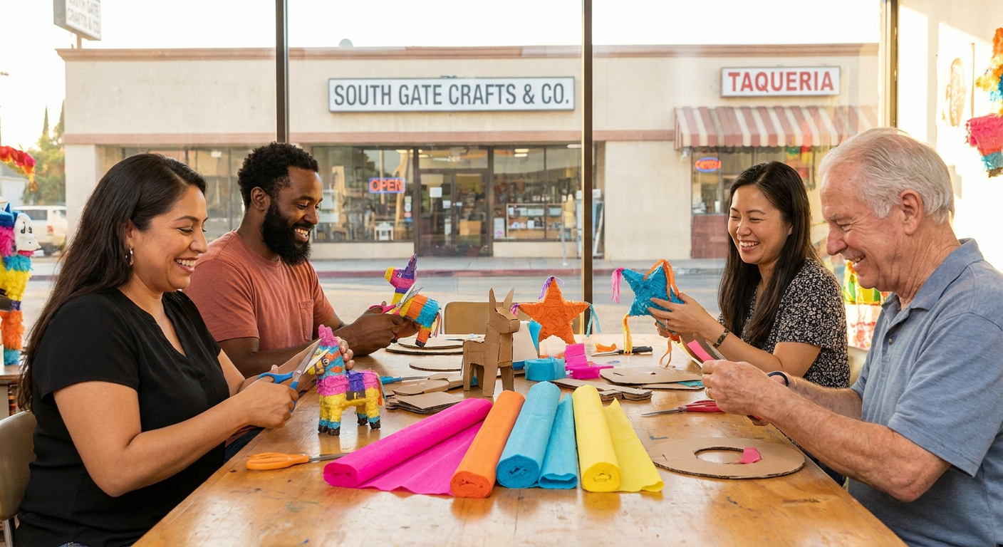 Onsite Piñata-Making Workshop for Teams