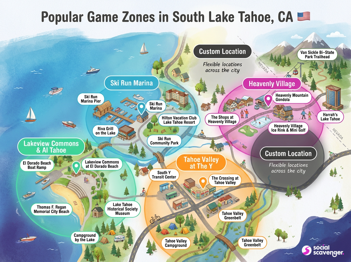 Discover the Top Game Zones in South Lake Tahoe