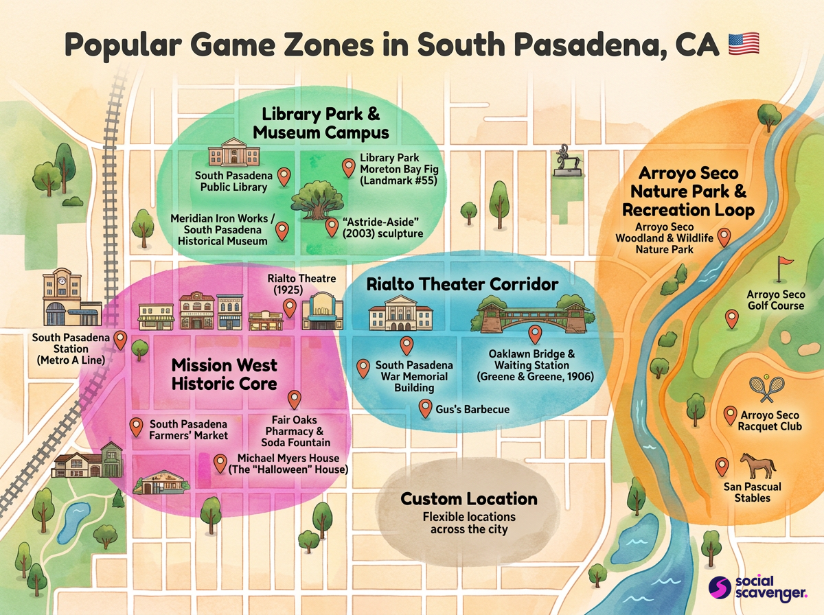 Discover Top Game Zones in South Pasadena