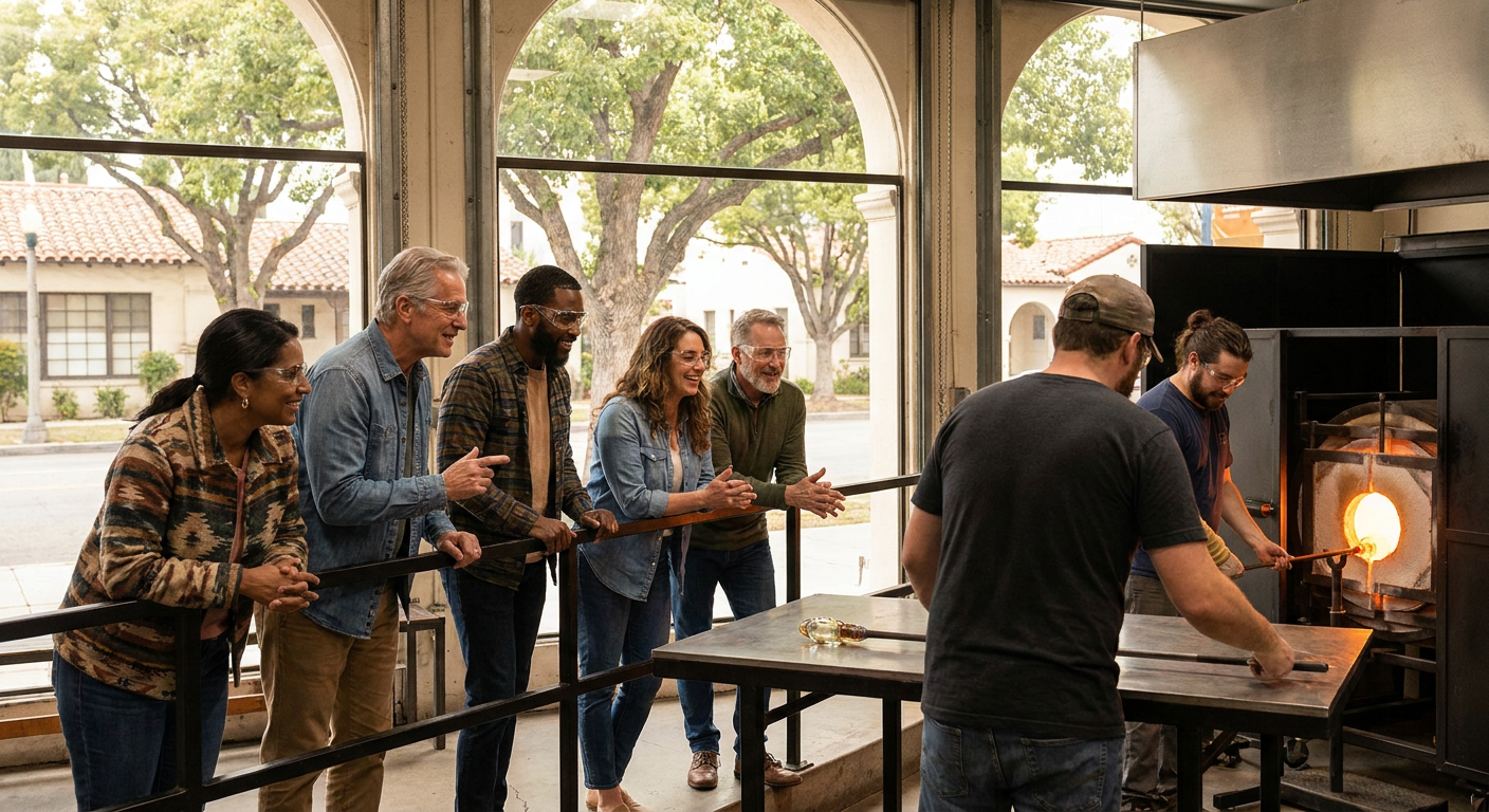 Behind-the-Scenes Stained Glass Tour at Judson Studios