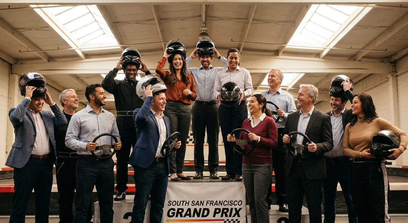 Indoor Go-Kart Team Challenge at K1 Speed South San Francisco