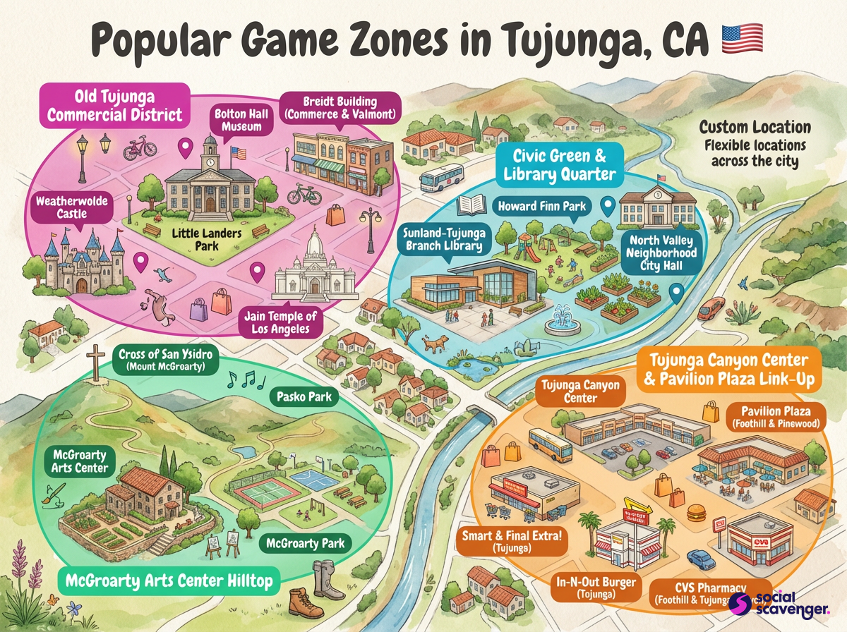 Top Game Zones to Discover in Tujunga