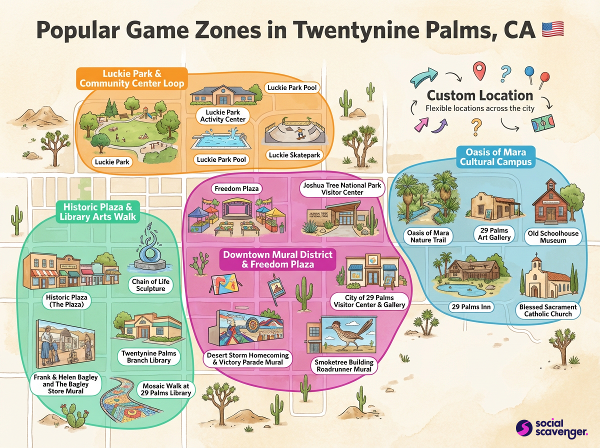 Discover the Top Game Zones in Twentynine Palms