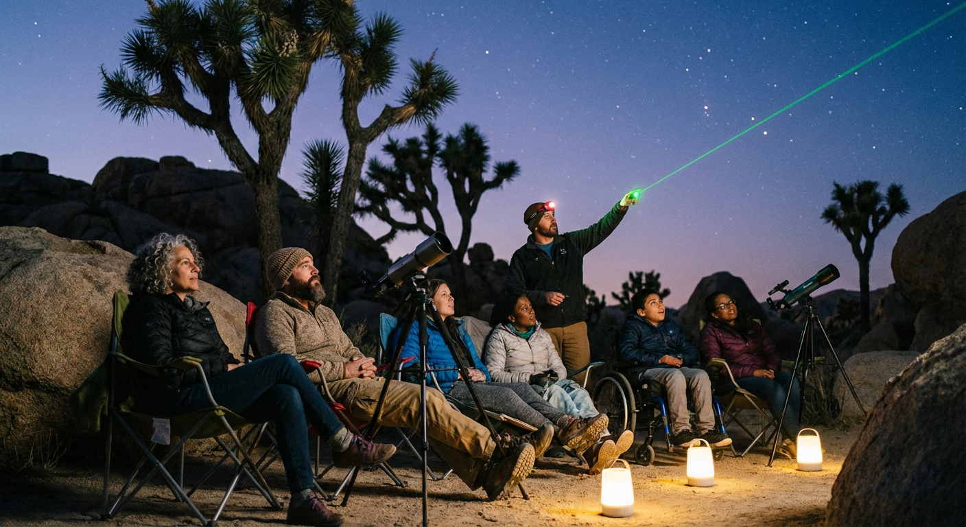 Two-Hour Joshua Tree Stargazing with Professional Astronomers