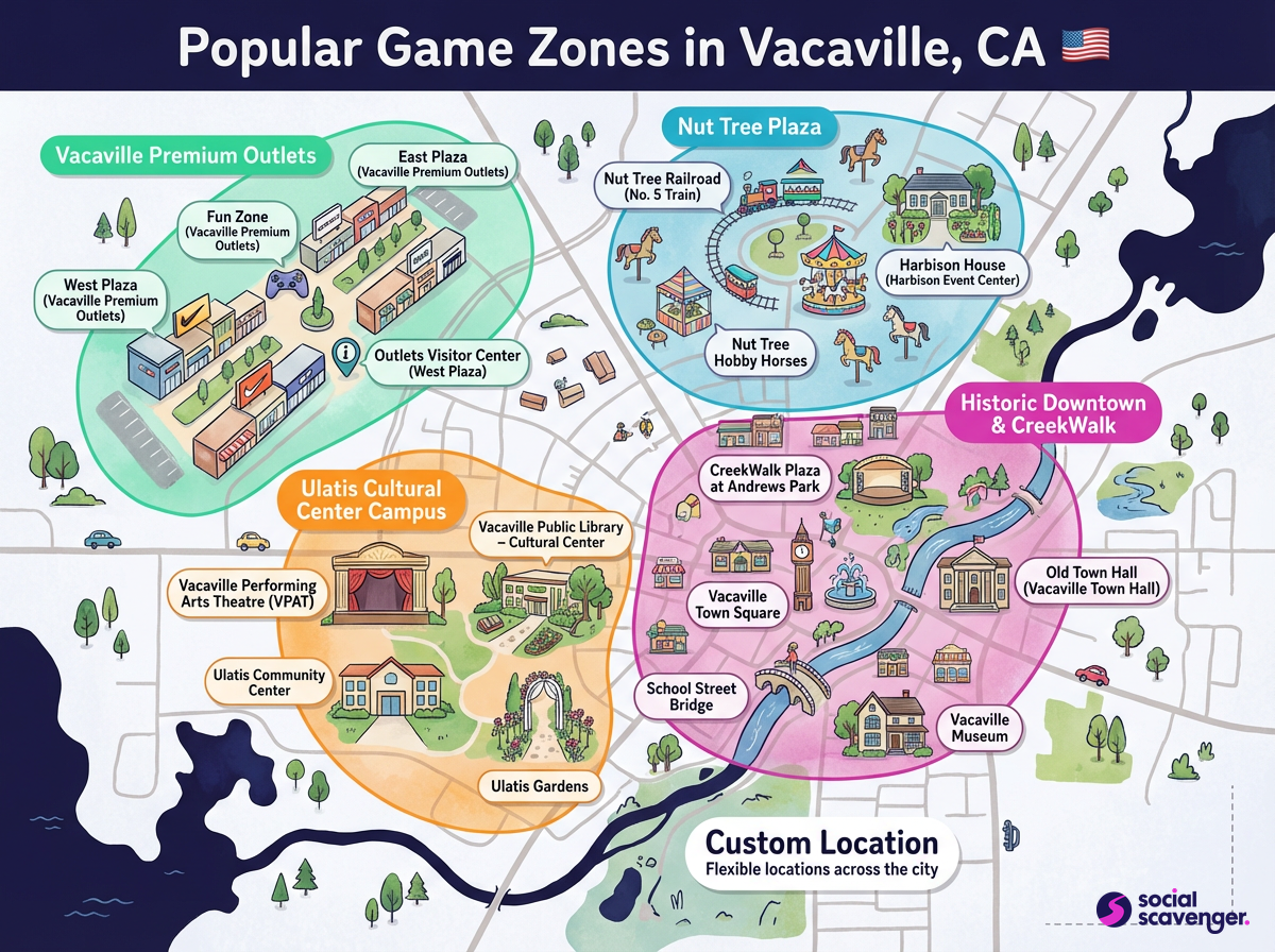 Explore the Top Game Zones in Vacaville