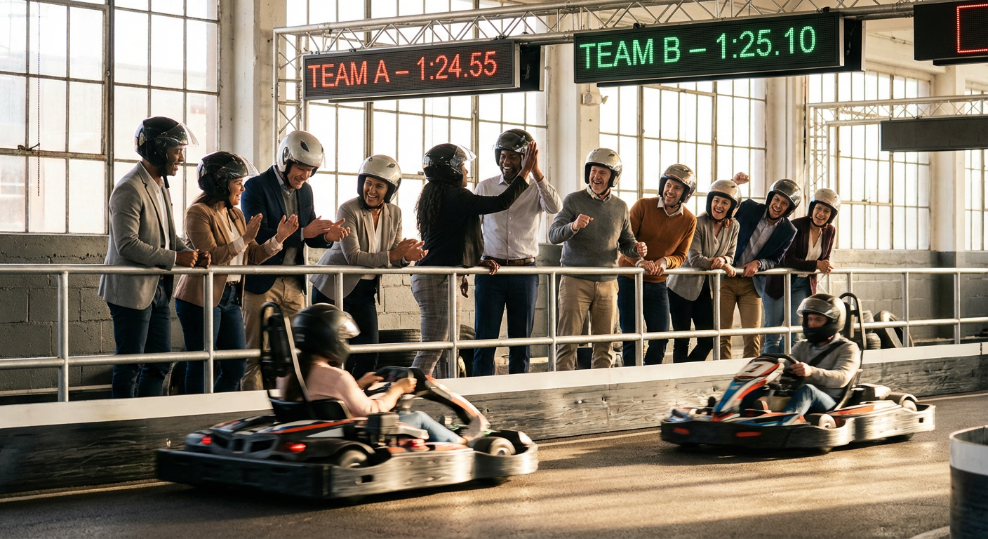 Indoor Kart Racing Corporate Package at K1 Speed Industry