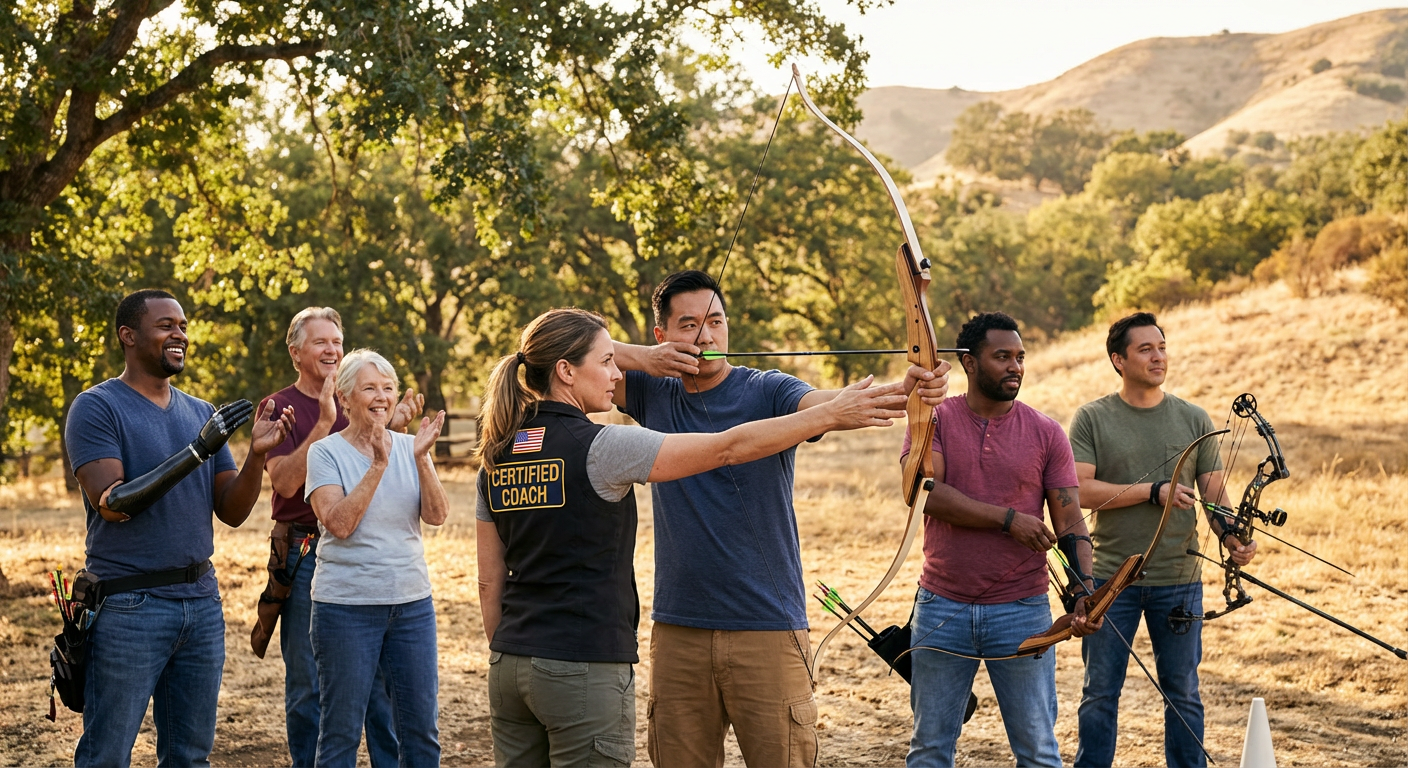 Private Group Archery Class with Pasadena Roving Archers