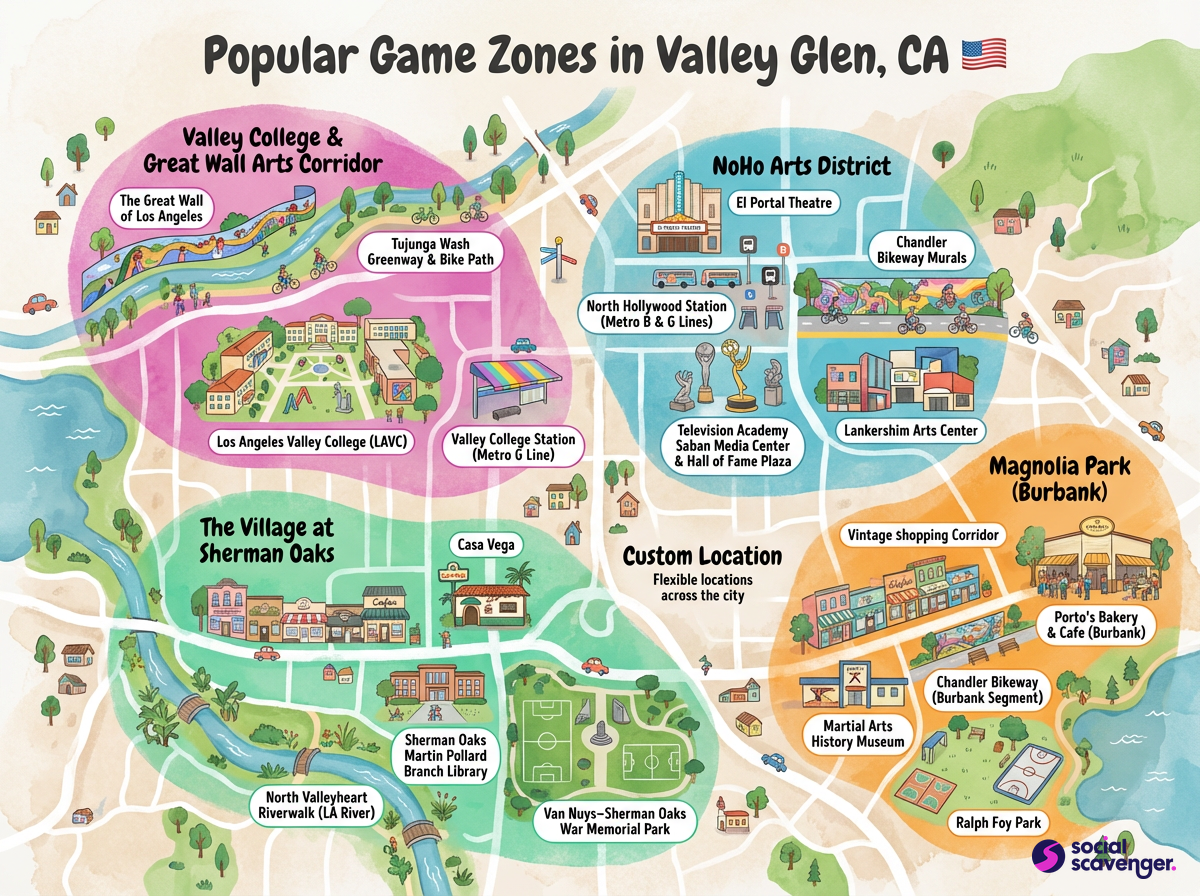 Discover Valley Glen's Premier Game Zones
