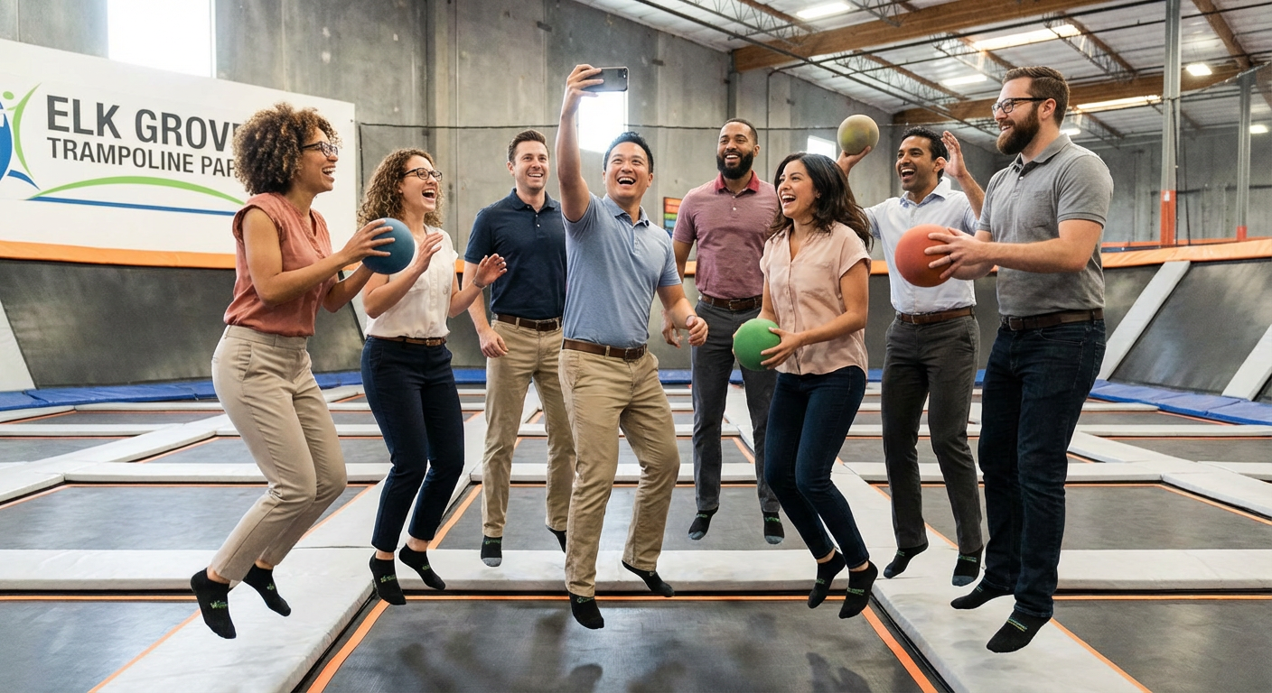 Private Trampoline and Games Session