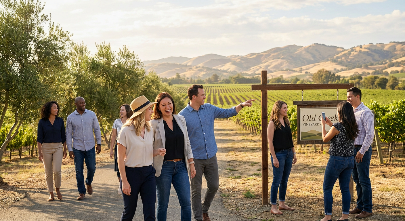 Vineyard team building