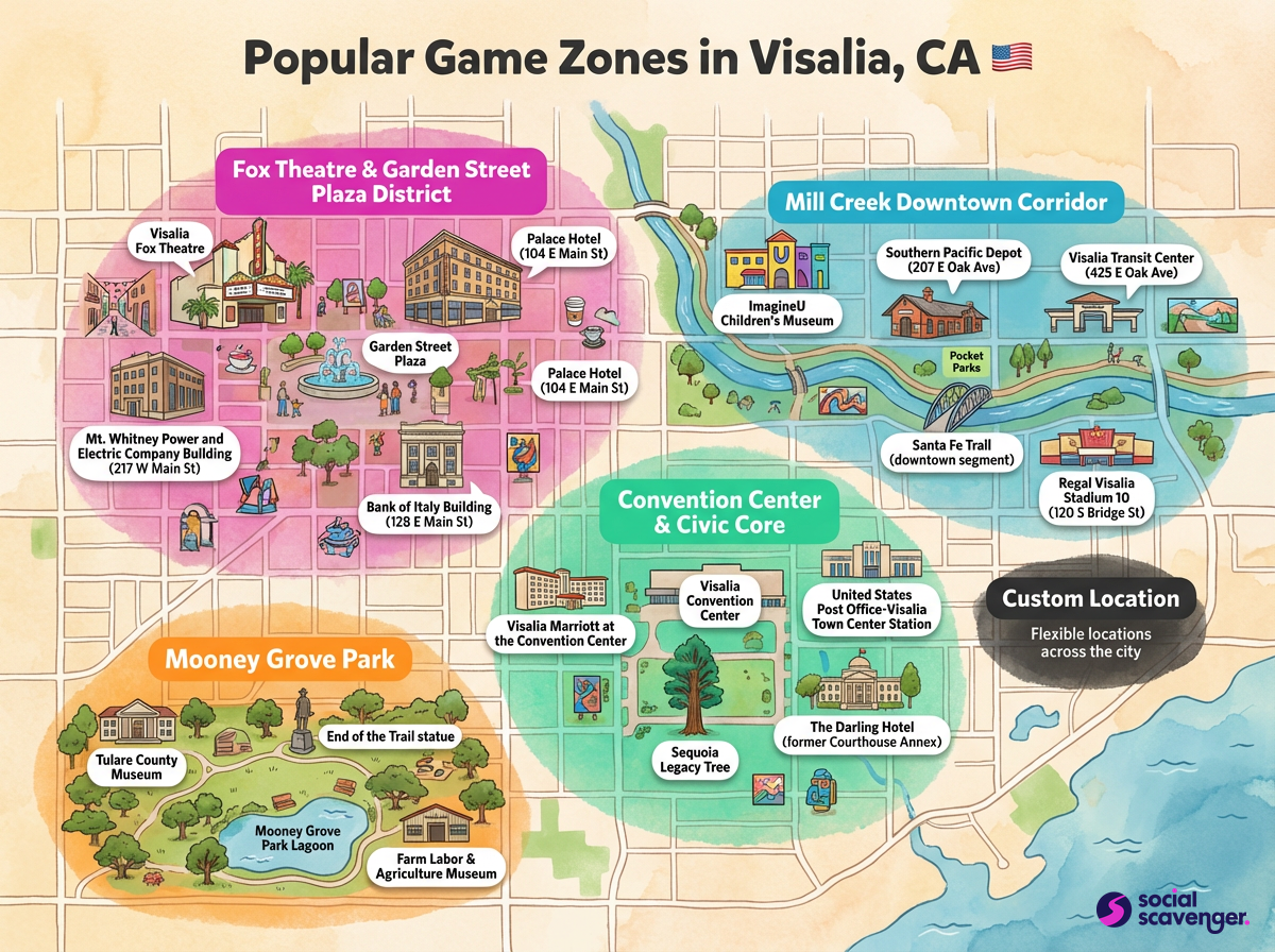 Discover Visalia's Favorite Game Zones