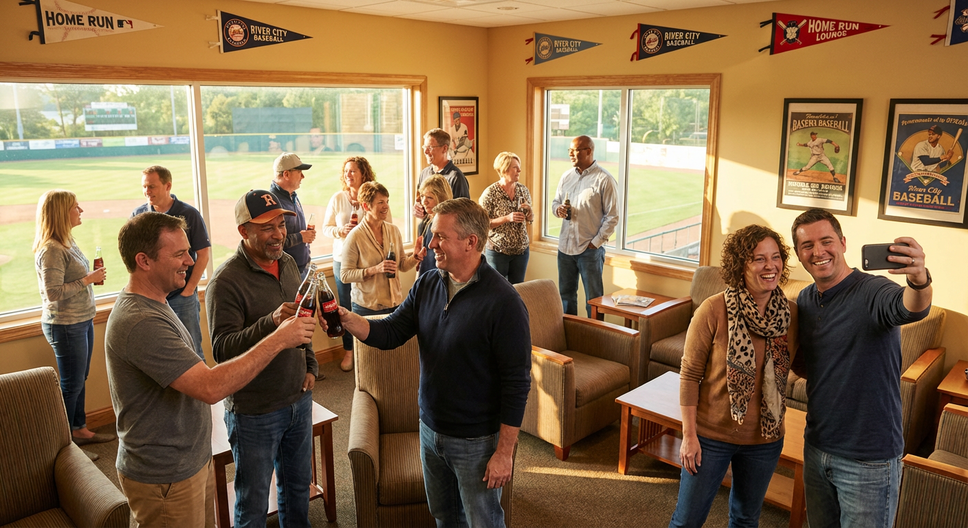 Private Hall of Fame Club Rental at Valley Strong Ballpark