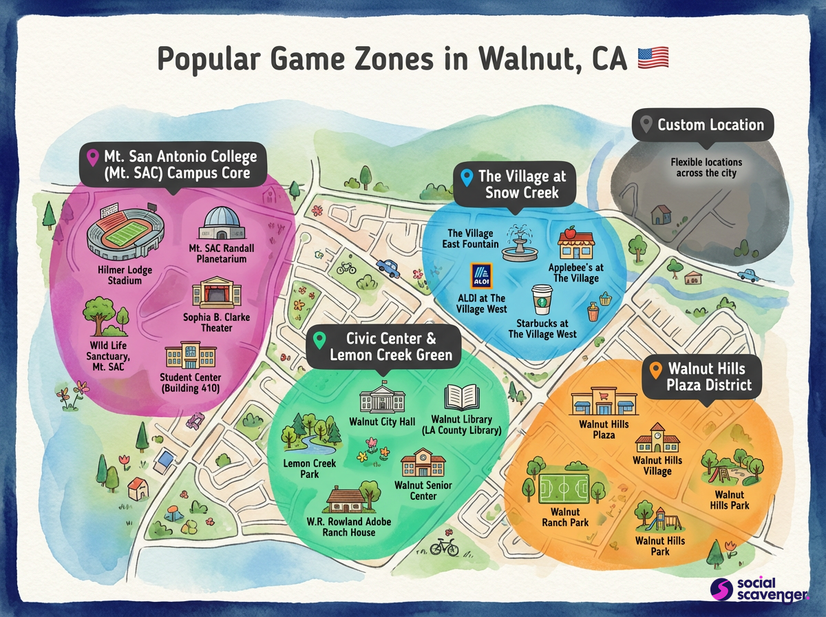 Discover Top Game Zones in Walnut