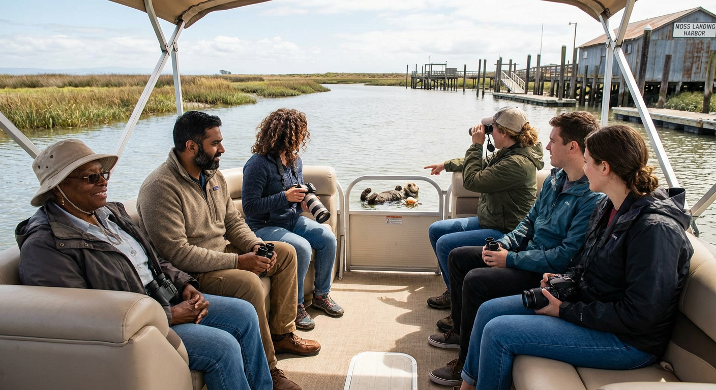 Elkhorn Slough Wildlife Boat Safari