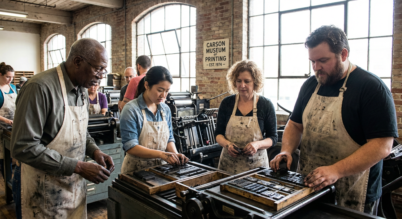 Hands-On Letterpress and Book Arts Tour