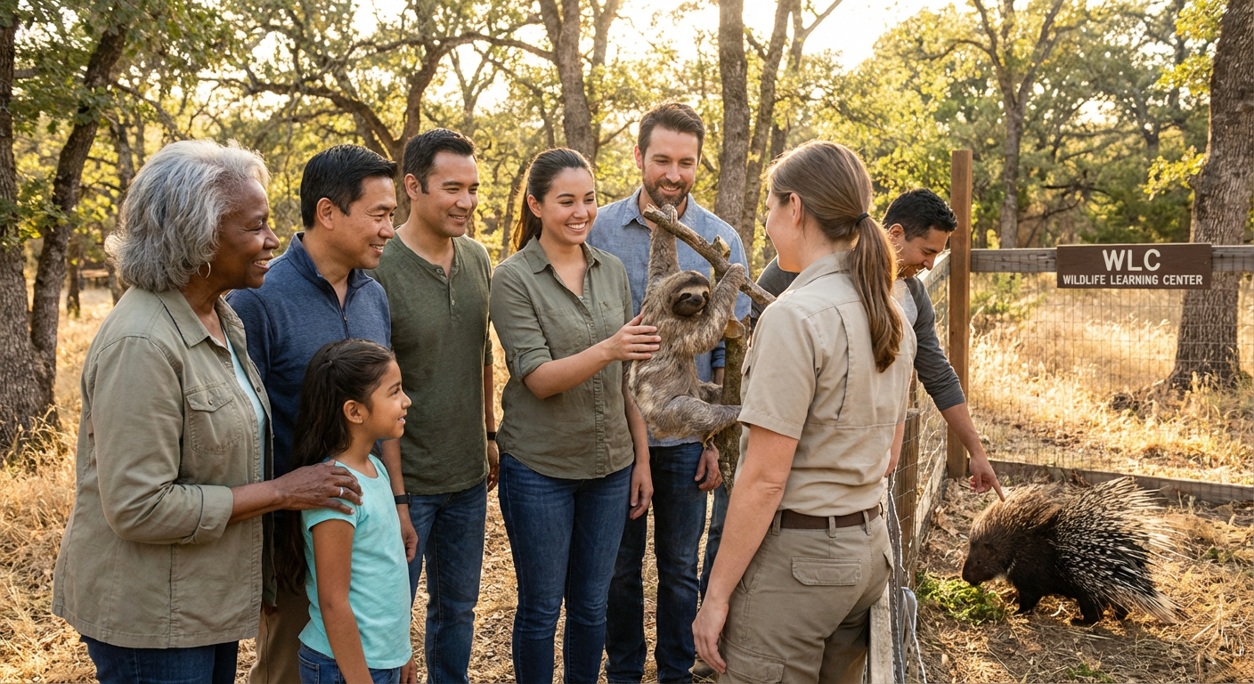 Private Wildlife Adventure Tour at Wildlife Learning Center