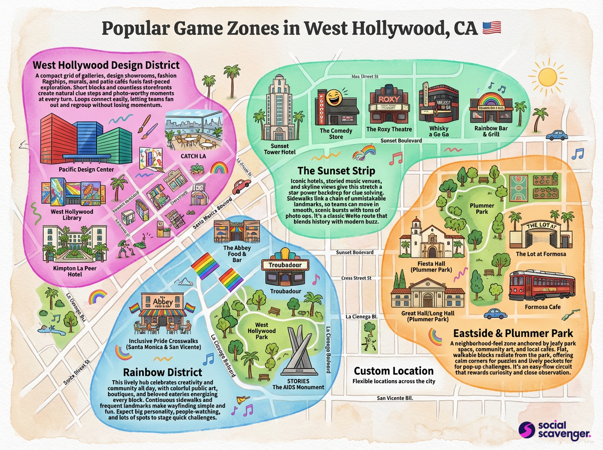Discover the Hottest Game Zones in West Hollywood