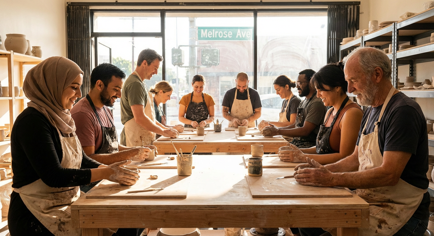West Hollywood Hand‑Building Pottery Workshop