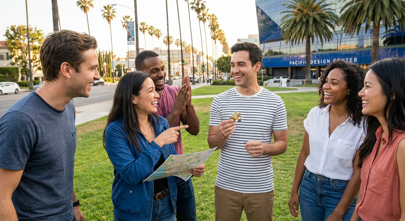 West Hollywood team building