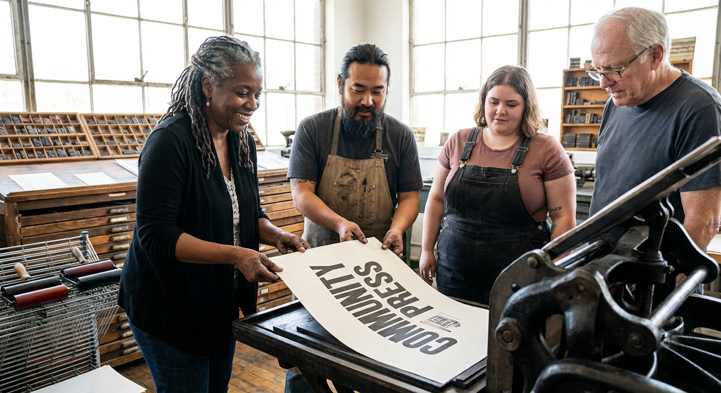 Hands-On Letterpress and Book Arts Tour