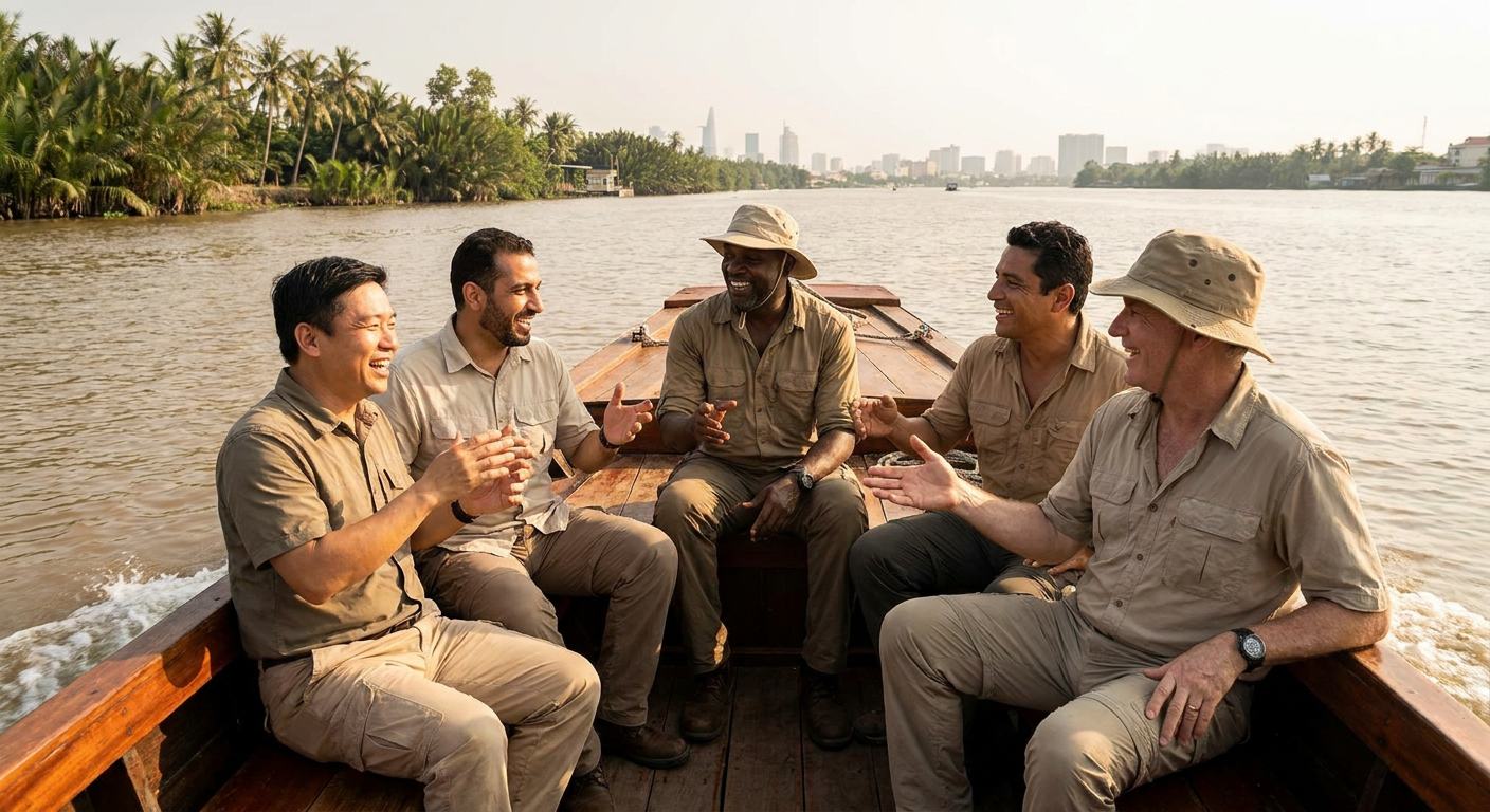 Cu Chi Tunnels Speedboat Journey