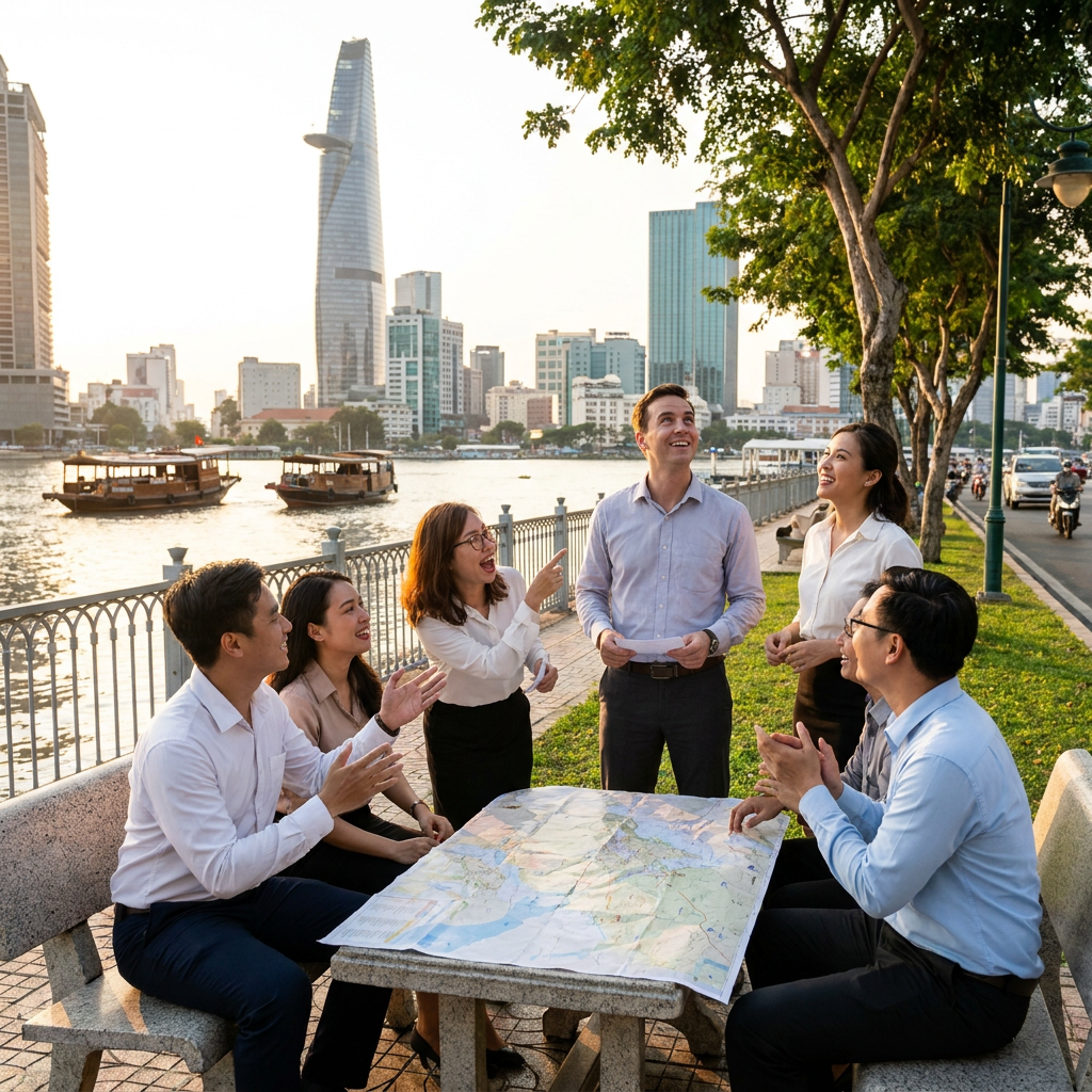 🌆 Unforgettable Team Building Fueled by Ho Chi Minh City Energy